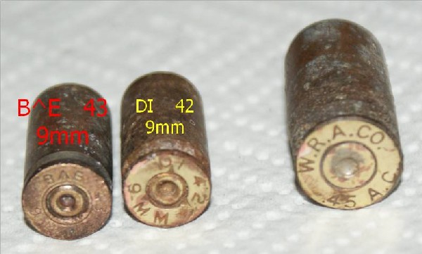 9mm & 45 headstamp