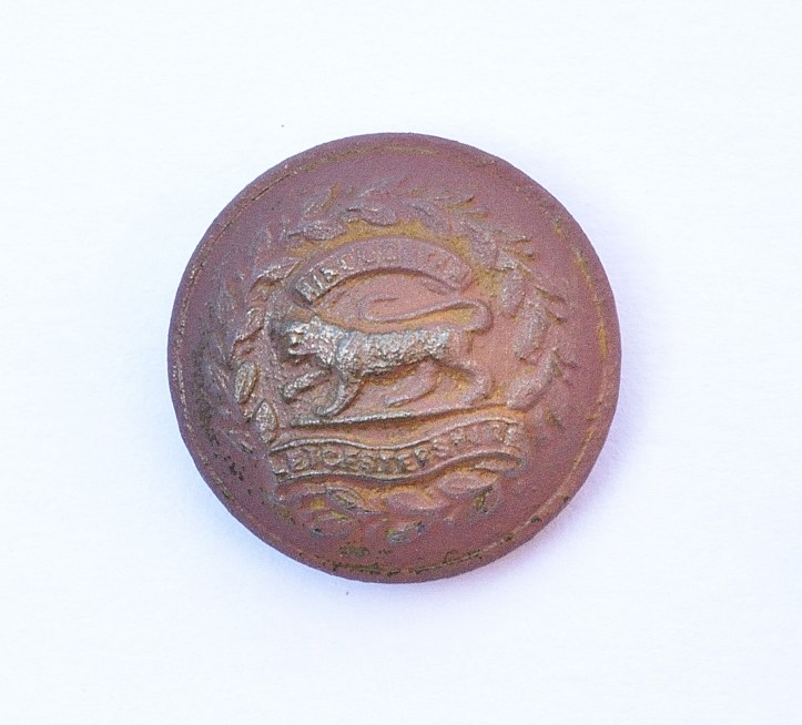 Leicestershire regiment button
