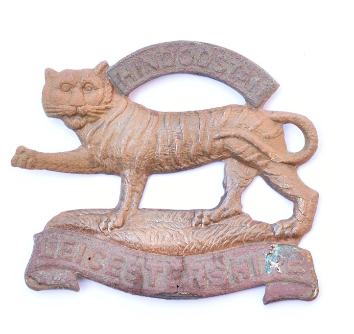 Leicestershire regiment cap badge